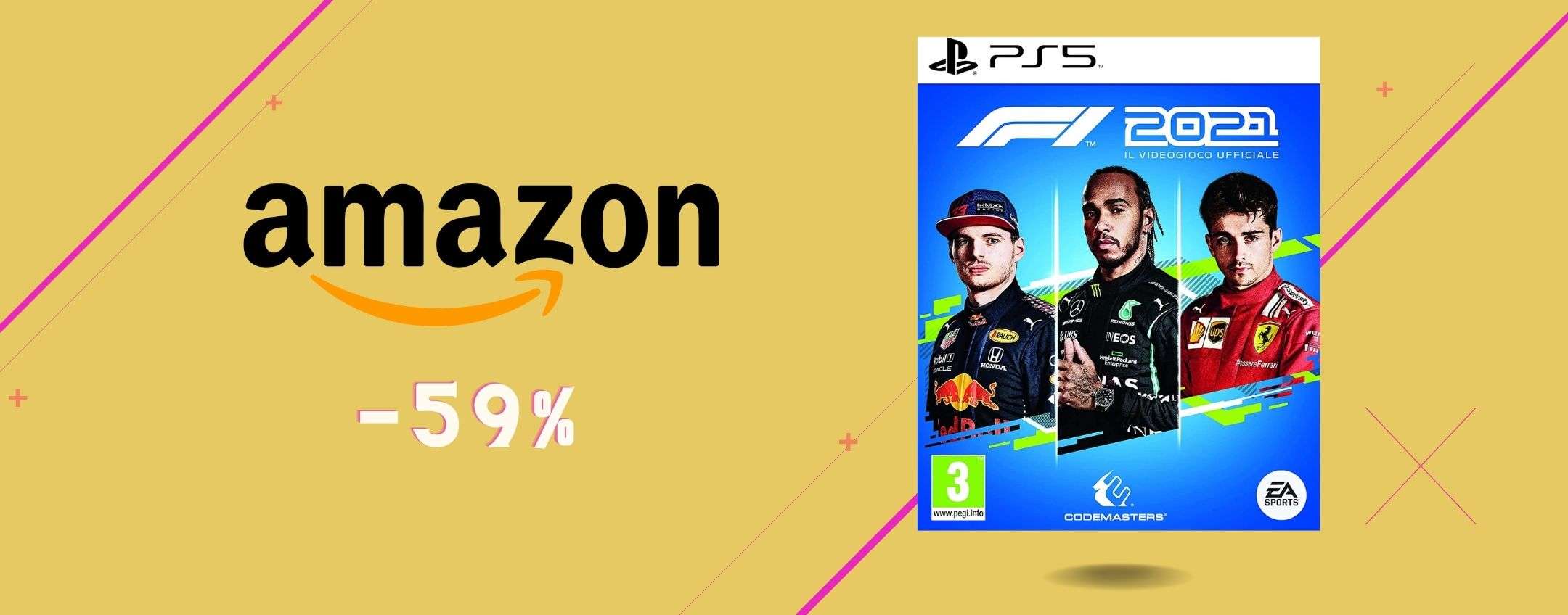 F1 2021 per PS5 è la SUPER OFFERTA per iniziare la settimana F1 2021 per PS5 è la SUPER OFFERTA per iniziare la settimana