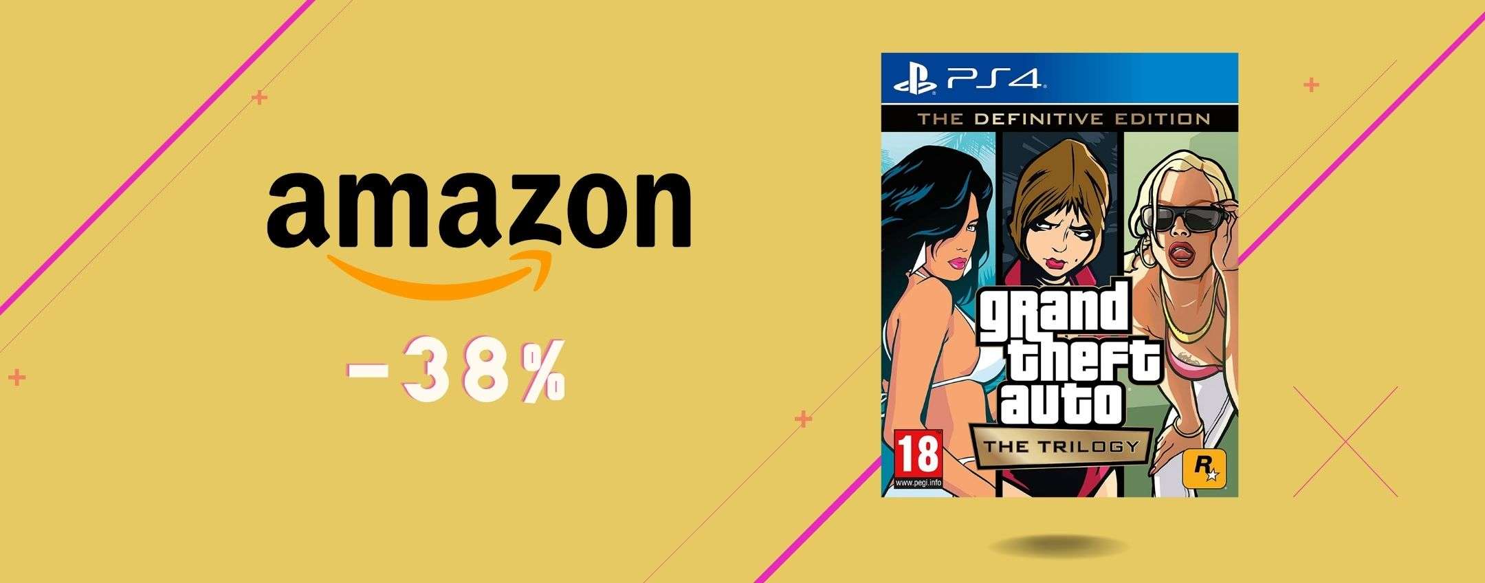 GTA Trilogy in offerta a questo prezzo è semplicemente imperdibile! GTA Trilogy in offerta a questo prezzo è semplicemente imperdibile!