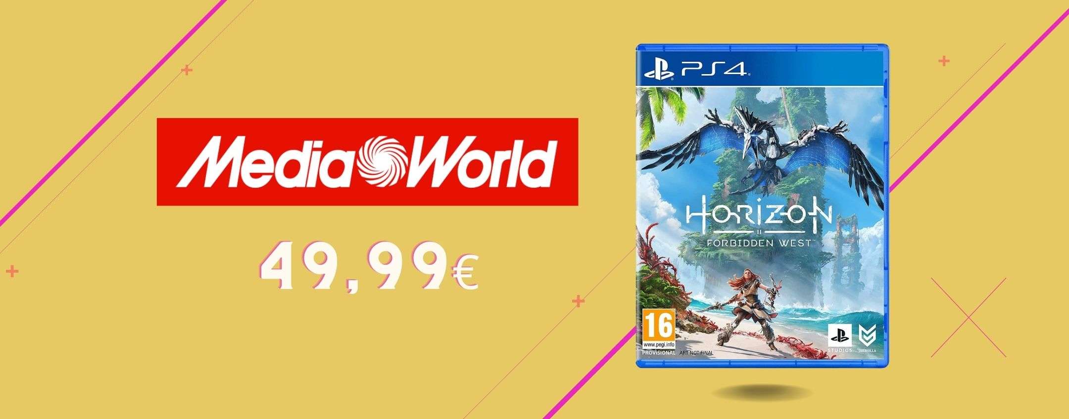 Prenota Horizon Forbidden West a 49€ da MediaWorld e ricevi un regalo! [Agg.]