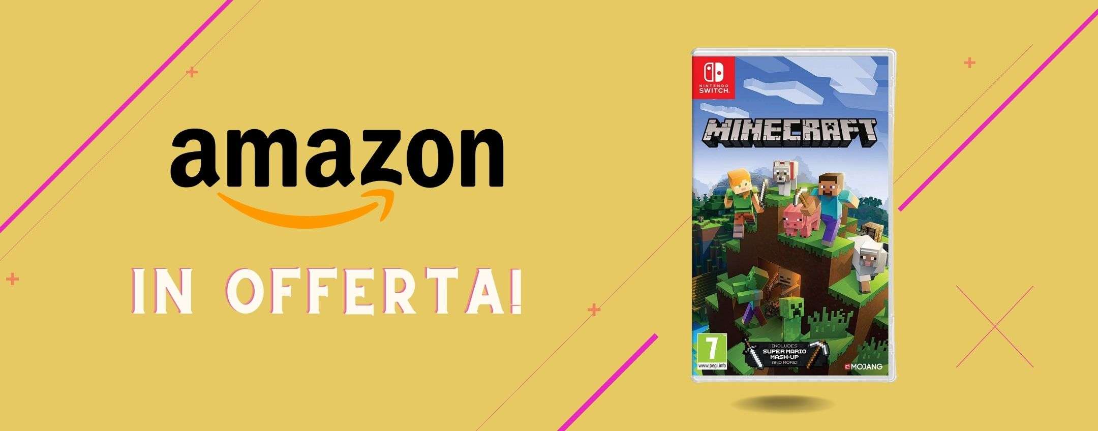 Minecraft per Switch in offerta: può essere tuo a soli 27€! Minecraft per Switch in offerta: può essere tuo a soli 27€!