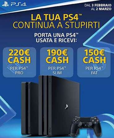 Supervalutazione PS4 usata: fino a 220 euro da GameStop!