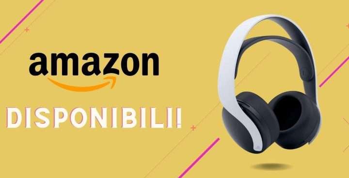 Le cuffie Pulse 3D per PS5 tornano DISPONIBILI su Amazon: approfittane!