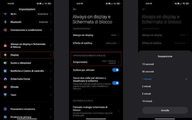 android batteria ottimizzazione