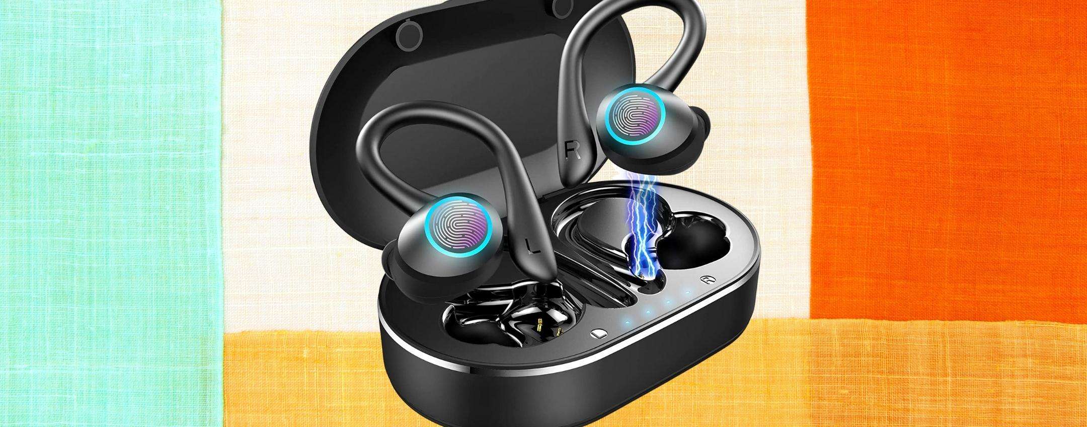 Auricolari Bluetooth, impermeabili PERFETTI PER LO SPORT, prezzo WOW Auricolari Bluetooth, impermeabili PERFETTI PER LO SPORT, prezzo WOW