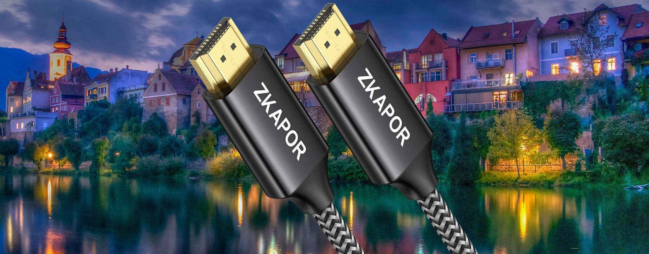 Cavo HDMI sensazionale: prezzo irrisorio per 2 metri e risoluzione 4K Cavo HDMI sensazionale: prezzo irrisorio per 2 metri e risoluzione 4K