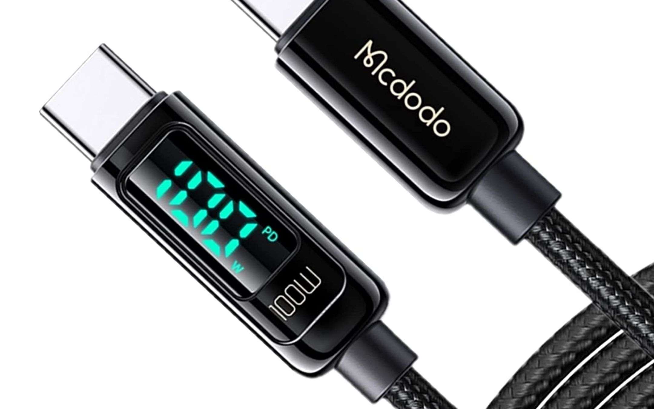 Cavo 100W ultra robusto con display a 11€ è da avere assolutamente Cavo 100W ultra robusto con display a 11€ è da avere assolutamente