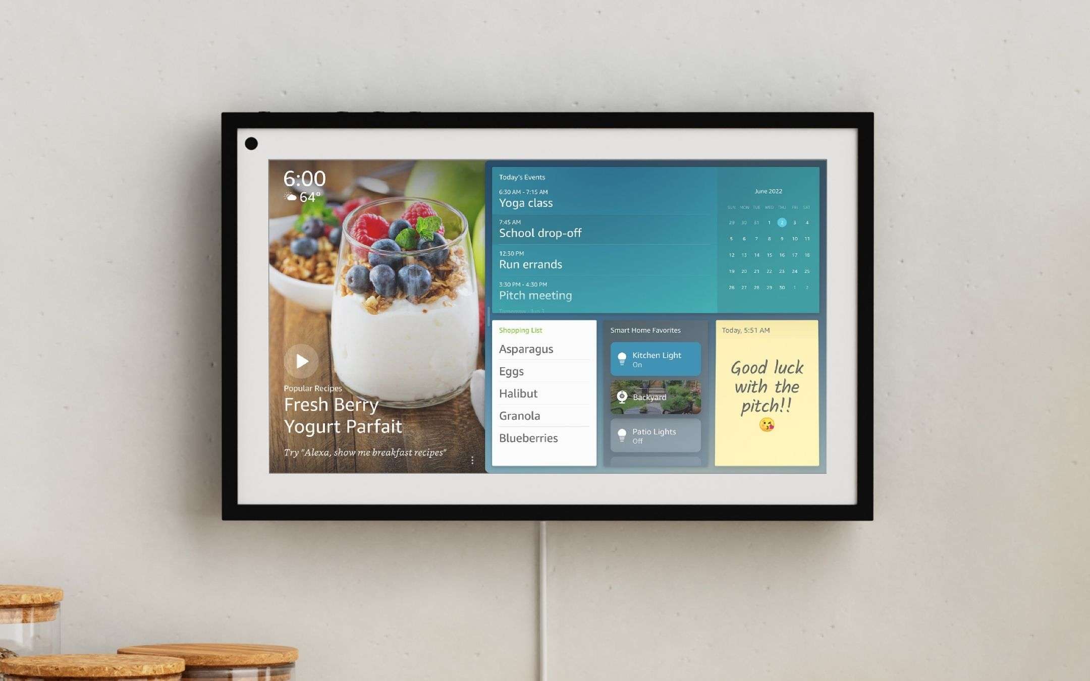 Echo Show 15 è in Italia: lo smart display come non l'hai mai visto Echo Show 15 è in Italia: lo smart display come non l'hai mai visto