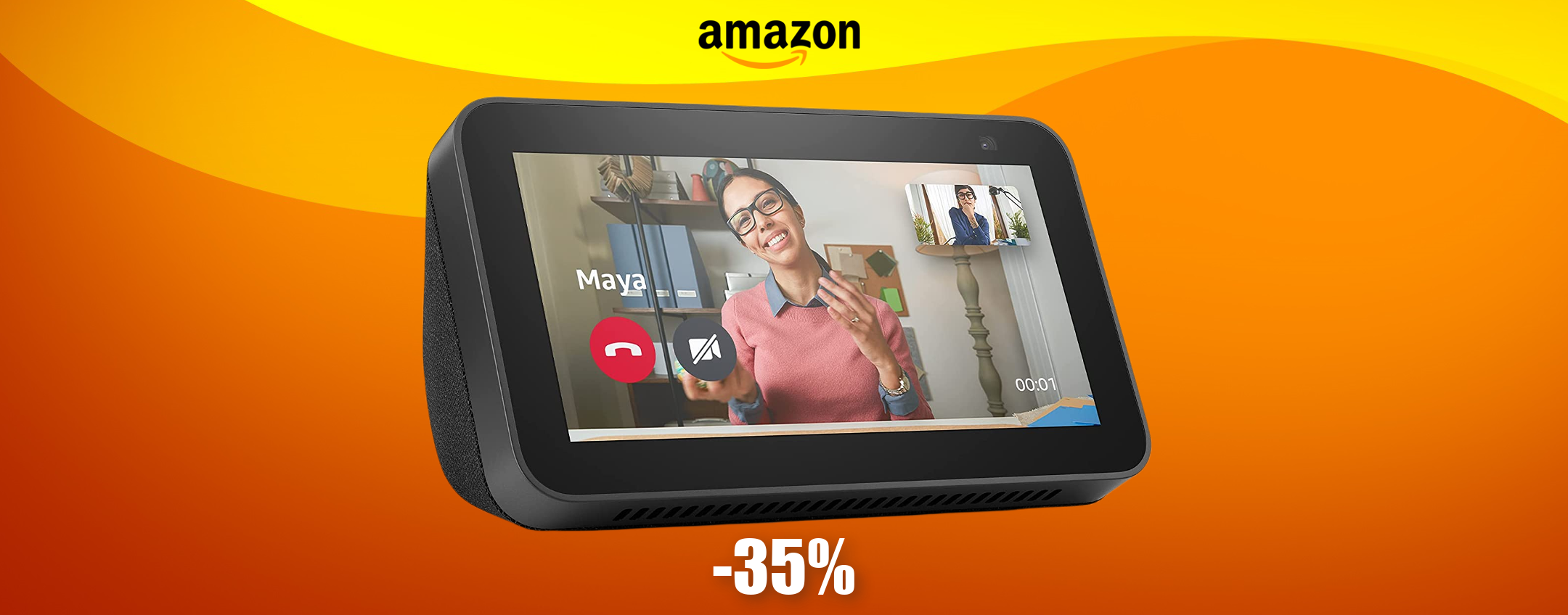 Amazon Echo Show 5 con ALEXA: irrinunciabile a questo prezzo (-35%) Amazon Echo Show 5 con ALEXA: irrinunciabile a questo prezzo (-35%)
