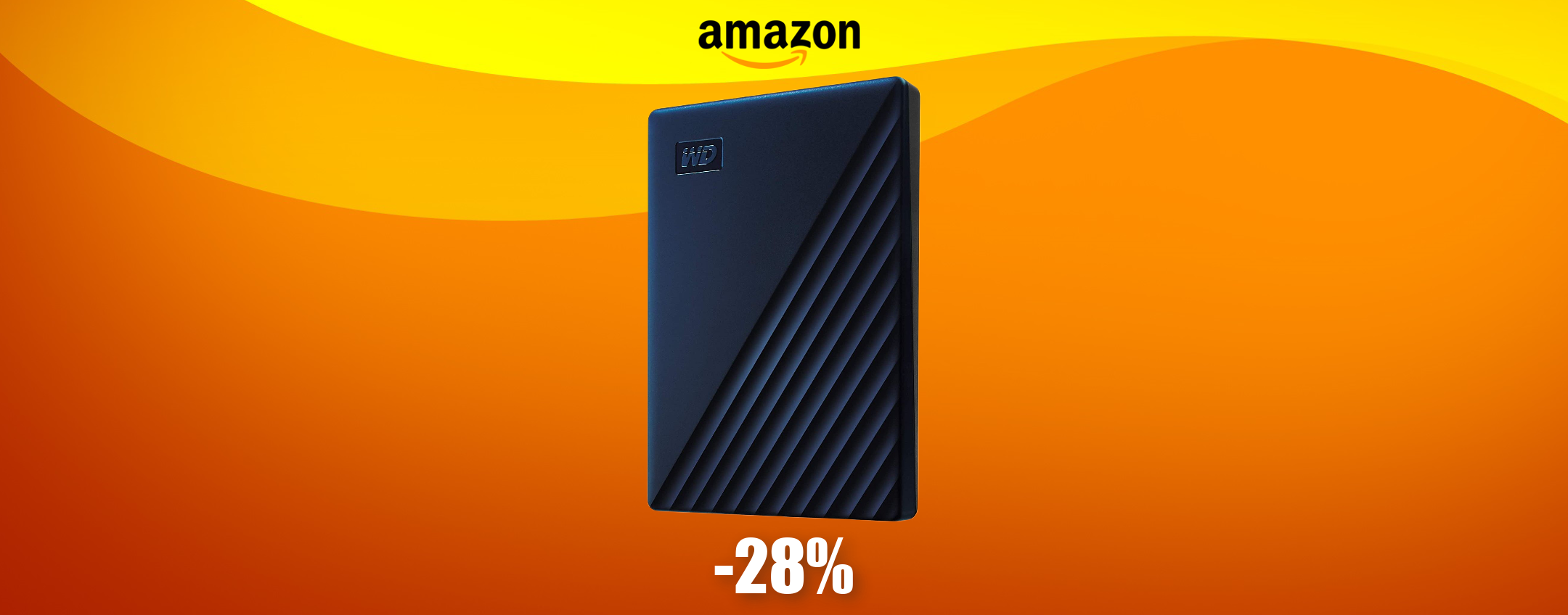 Hard disk esterno WD: ben 2TB di dati protetti da PASSWORD (-28%) Hard disk esterno WD: ben 2TB di dati protetti da PASSWORD (-28%)
