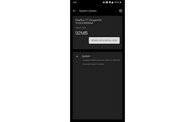 oneplus 7 8t nord n100 patch sicurezza febbraio 2022