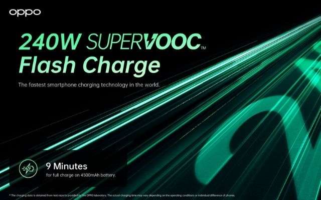 oppo supervooc 240 150 w mwc 2022