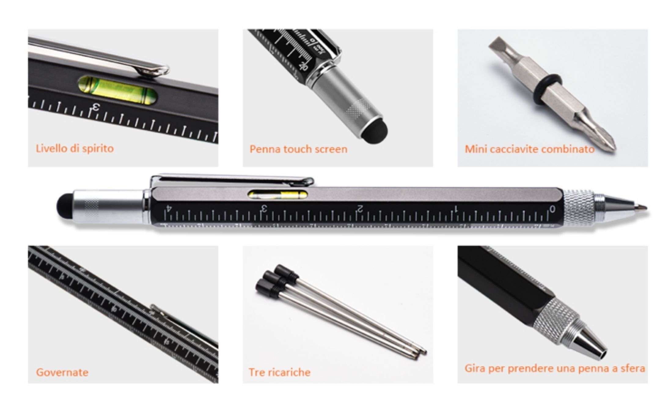 Questa penna multiuso è un gadget UNICO: 7€ su Amazon Questa penna multiuso è un gadget UNICO: 7€ su Amazon