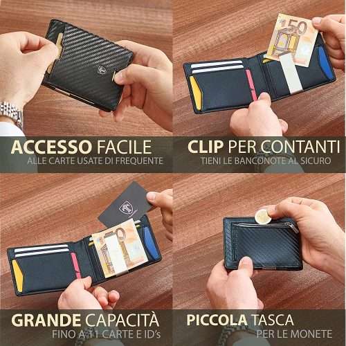 portafogli RFID