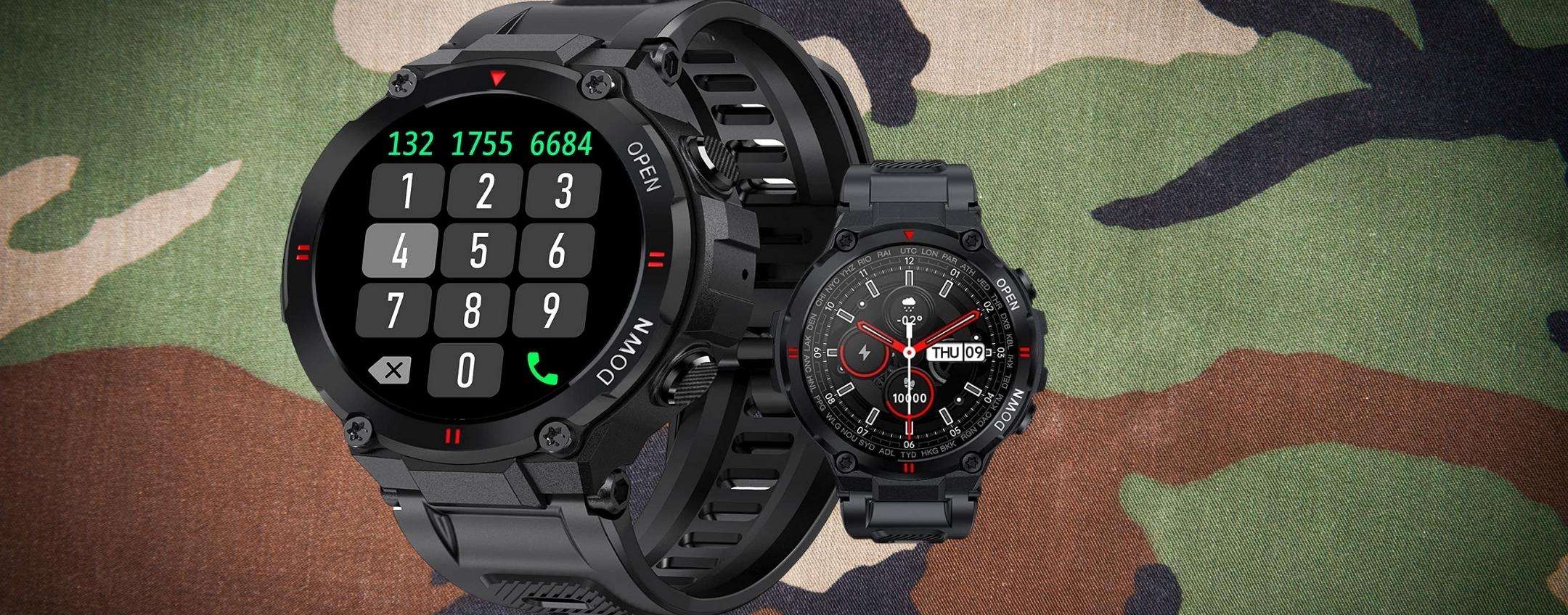 Smartwatch che non si PIEGA a niente: colossale ed economico Smartwatch che non si PIEGA a niente: colossale ed economico