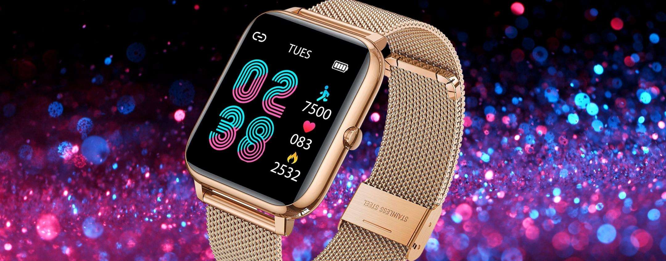 Lo Smartwatch perfetto al tuo polso: costa poco, ha 2 cinturini Lo Smartwatch perfetto al tuo polso: costa poco, ha 2 cinturini