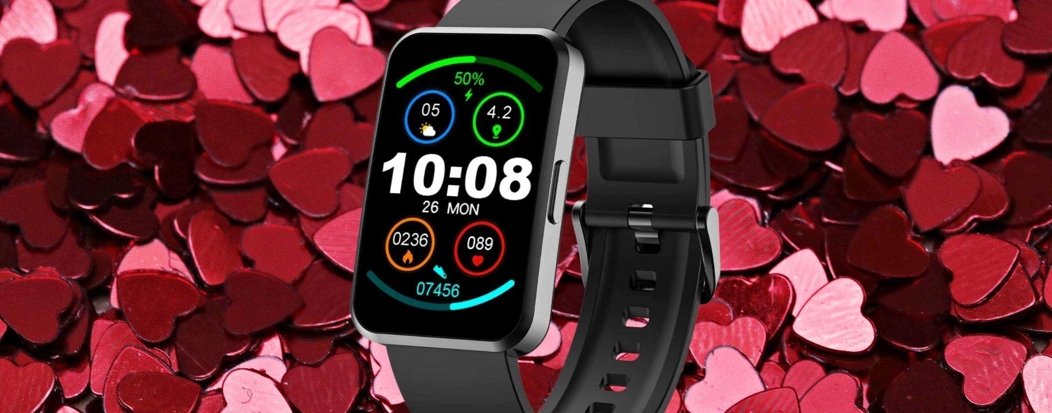 FOLLIA di San Valentino, regala questo smartwatch e fai un FIGURONE FOLLIA di San Valentino, regala questo smartwatch e fai un FIGURONE