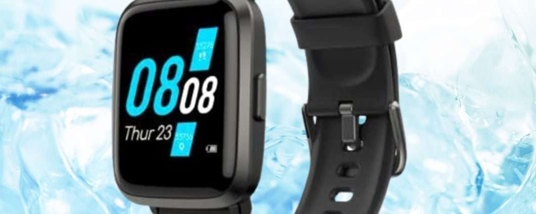 Solo 19€ per lo smartwatch con pressione e saturimetro: SHOCK Amazon