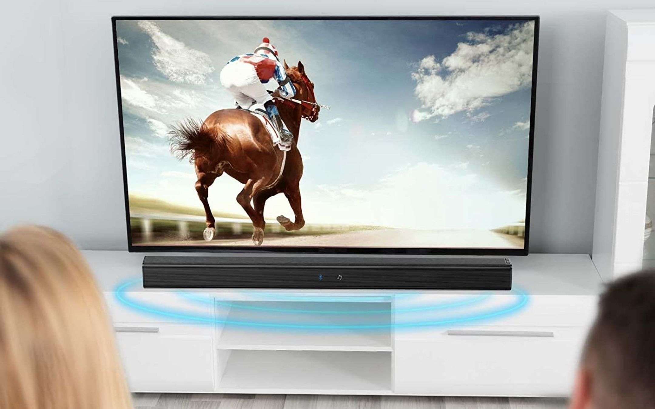 Soundbar potente 40W multifunzione da 80 centimetri a prezzo REGALATO Soundbar potente 40W multifunzione da 80 centimetri a prezzo REGALATO