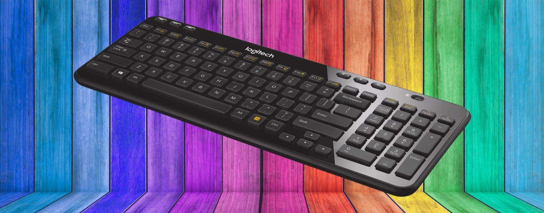 Tastiera wireless COMPLETA: è Logitech e non puoi sbagliare