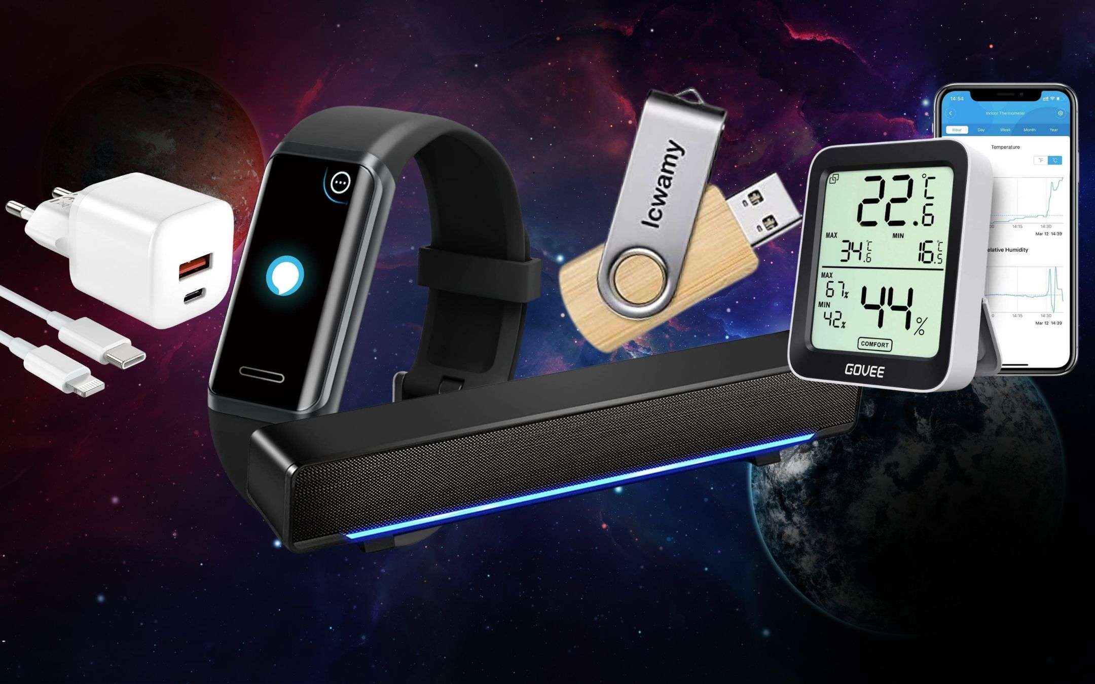 Su Amazon come alla FIERA DEL TECH: tecnologia a meno di 20€ Su Amazon come alla FIERA DEL TECH: tecnologia a meno di 20€