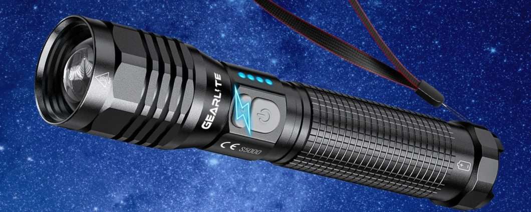 Torcia 10000 Lumen Ricaricabile Sconto 50 Prezzo WOW 14 