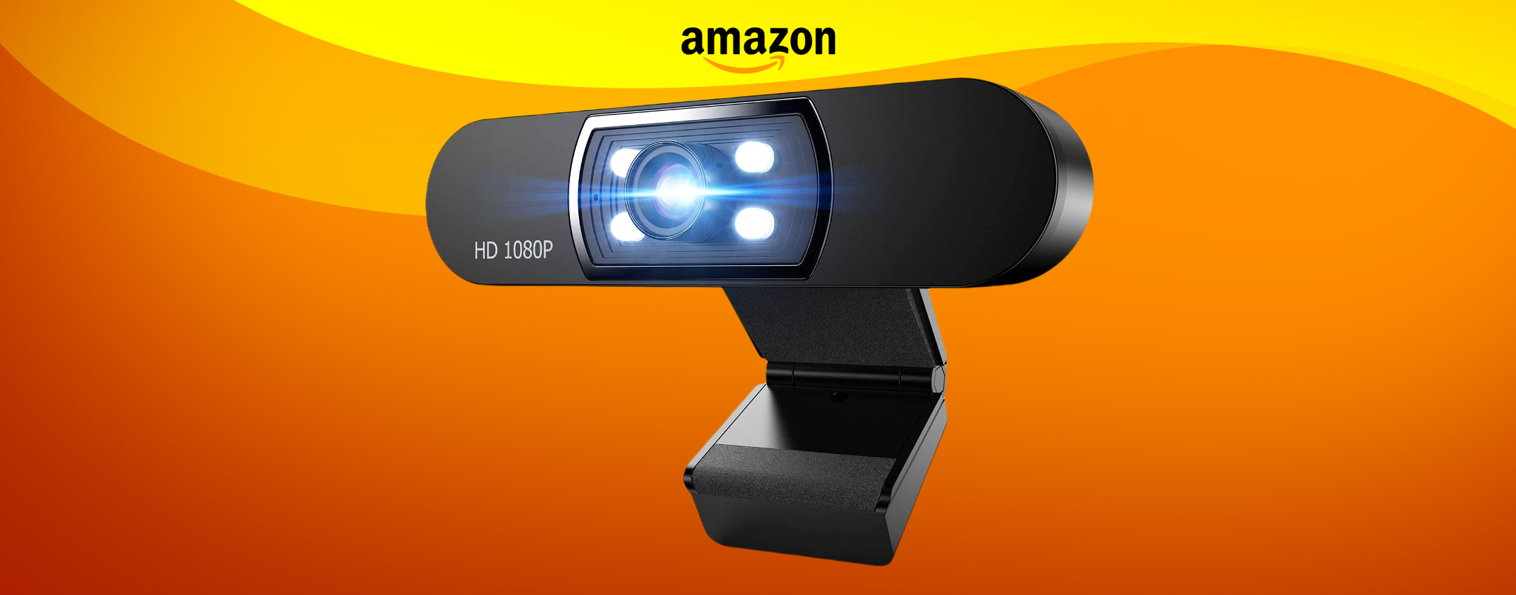Webcam FullHD, con MICROFONO ed ILLUMINAZIONE, ad appena 22€ Webcam FullHD, con MICROFONO ed ILLUMINAZIONE, ad appena 22€