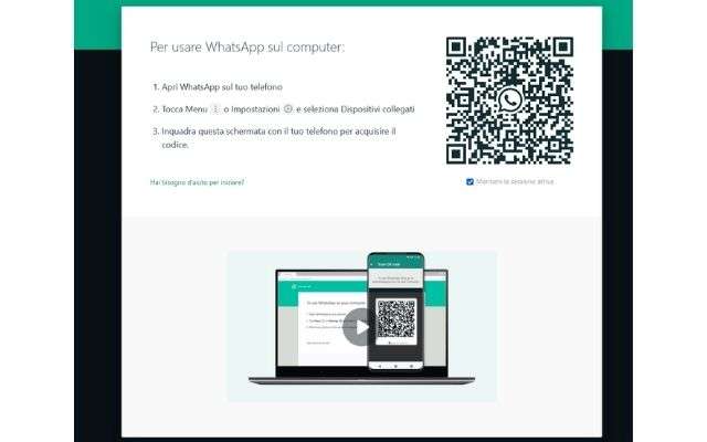 whatsapp web come funziona