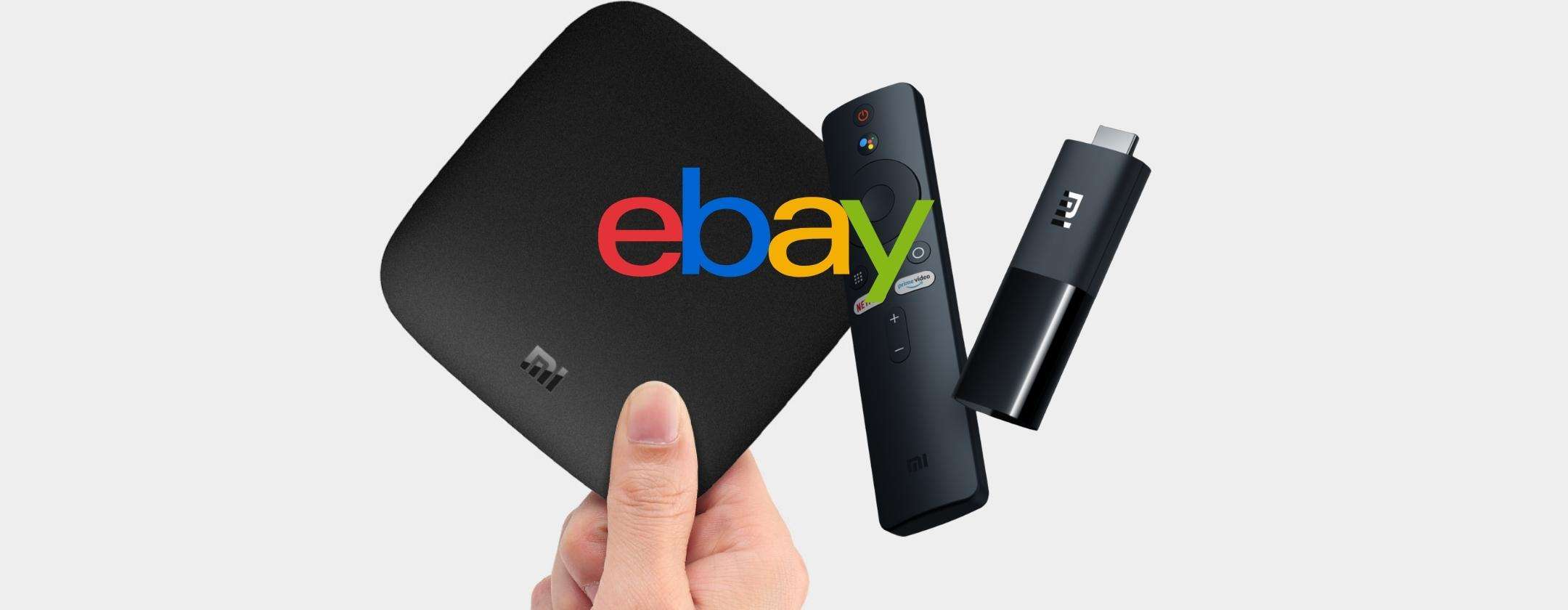 Xiaomi Mi TV Stick e Mi Box sono le due bombe eBay: sfrutta il COUPON Xiaomi Mi TV Stick e Mi Box sono le due bombe eBay: sfrutta il COUPON
