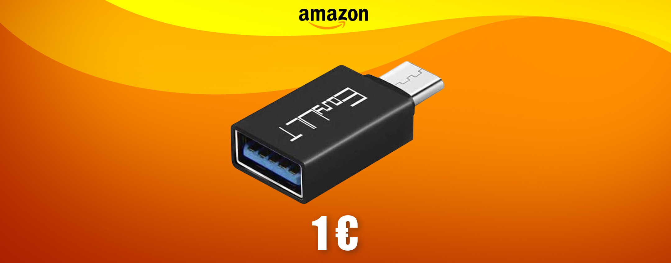 Adattatore USB C-USB 3.0 per smartphone: costa quanto un caffè (1€) Adattatore USB C-USB 3.0 per smartphone: costa quanto un caffè (1€)