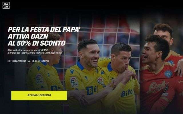 Dazn sconto