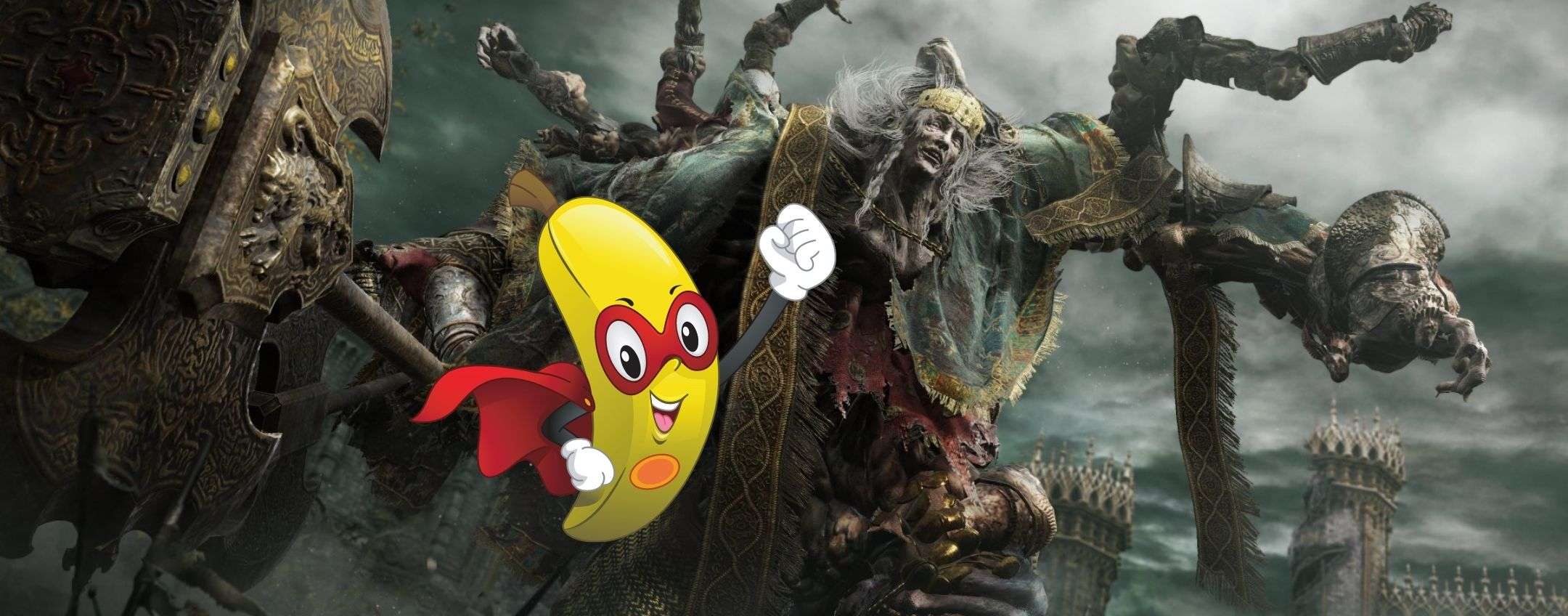 Elden Ring e Godrick battuto con una...banana! Elden Ring e Godrick battuto con una...banana!