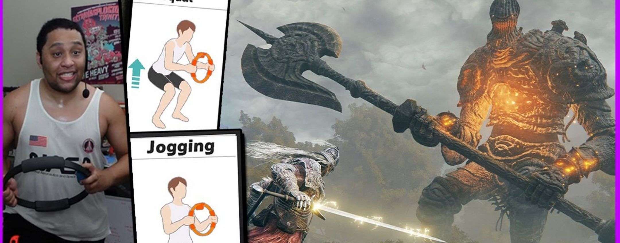 Elden Ring, un boss battuto col Ring Fit di Nintendo Switch! Elden Ring, un boss battuto col Ring Fit di Nintendo Switch!