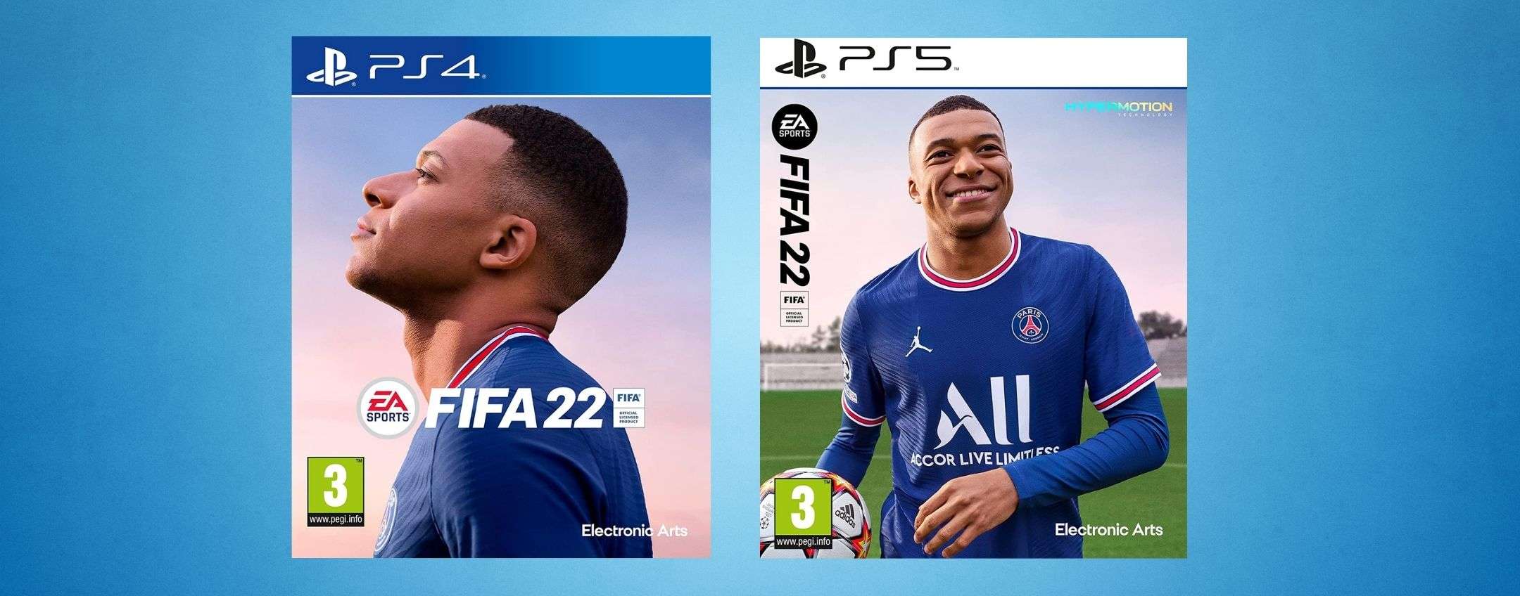 FIFA 22 per PS4 e PS5 in offerta al MINIMO STORICO su Amazon FIFA 22 per PS4 e PS5 in offerta al MINIMO STORICO su Amazon