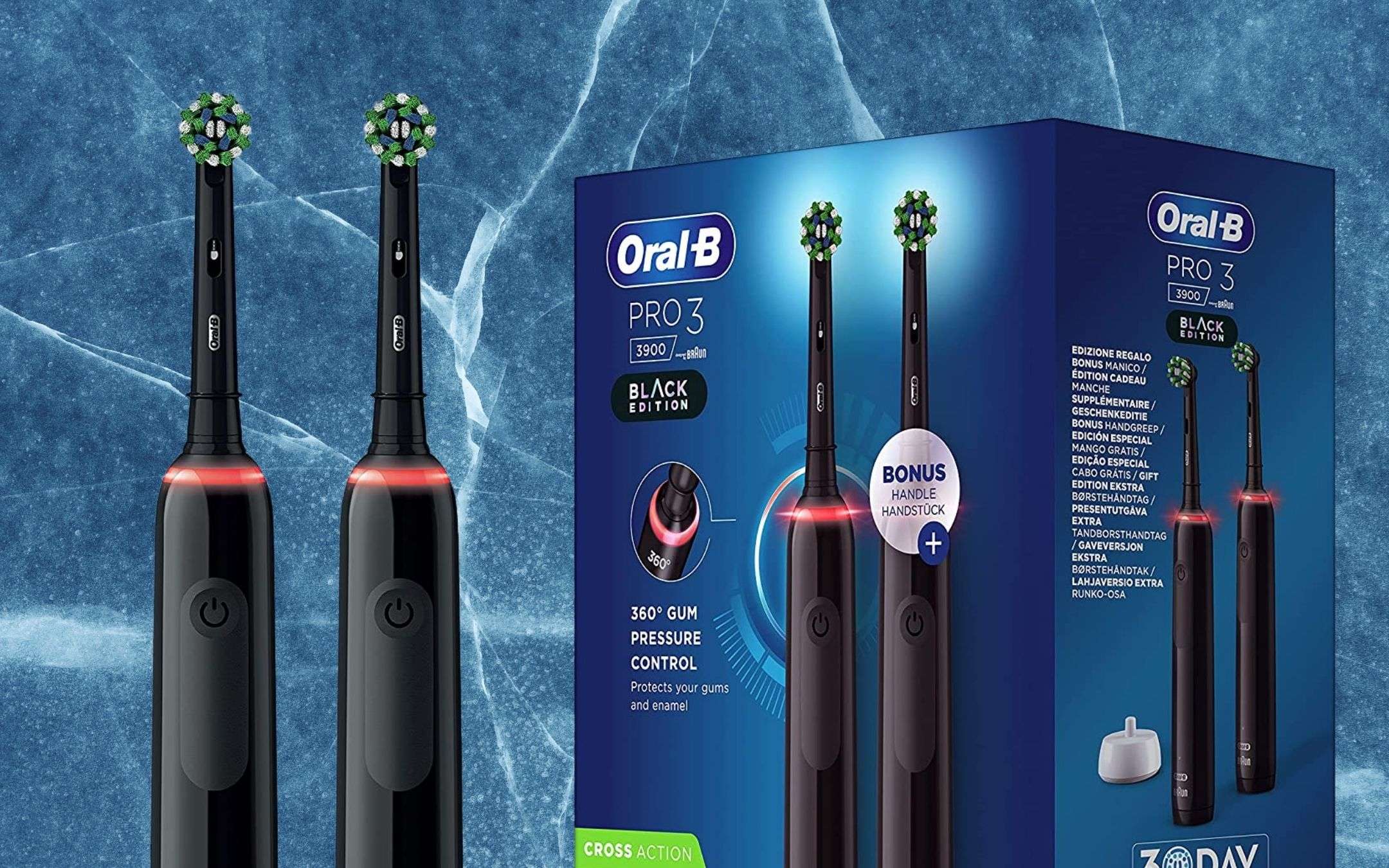 Oral-B Pro 3: 2 spazzolini elettrici PREMIUM a prezzo di metà (-54%) Oral-B Pro 3: 2 spazzolini elettrici PREMIUM a prezzo di metà (-54%)