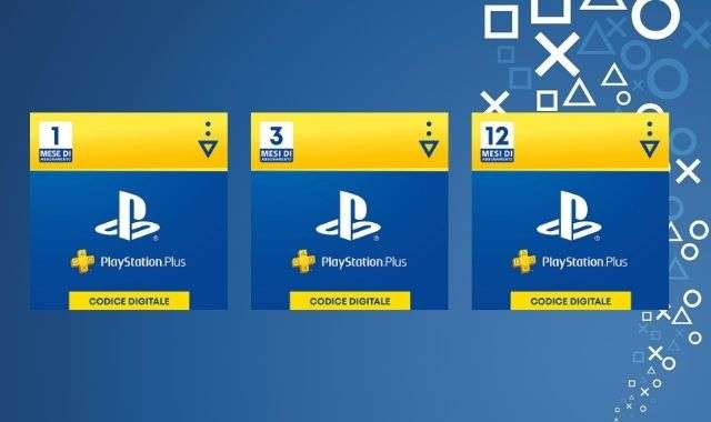 PS Plus codici abbonamento