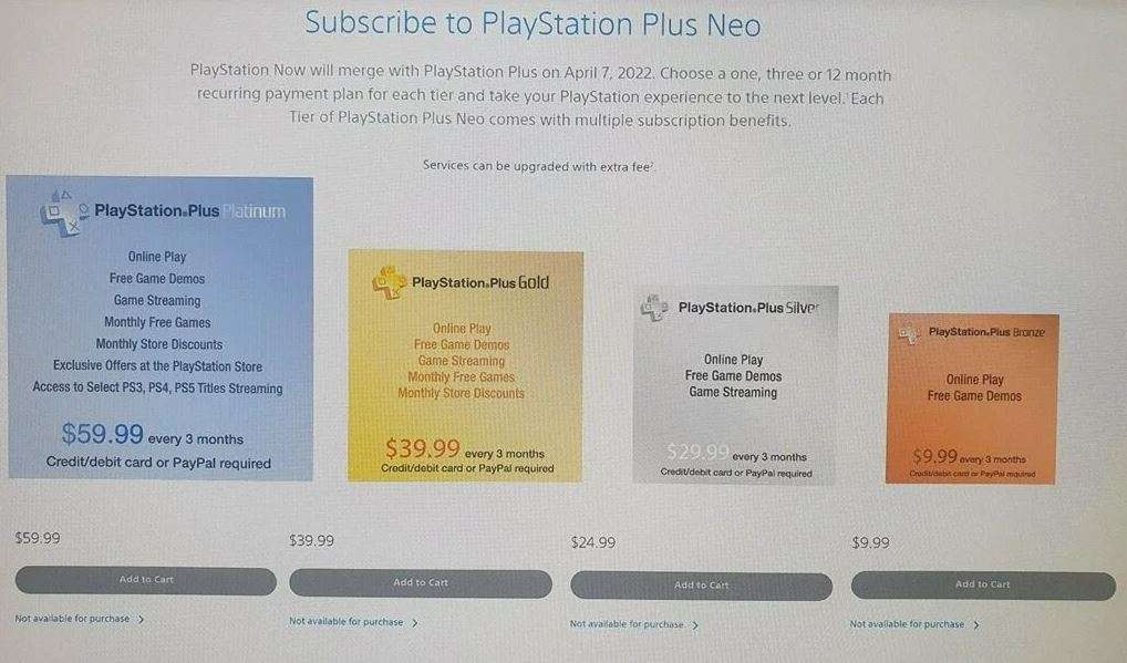 PlayStation Plus Neo