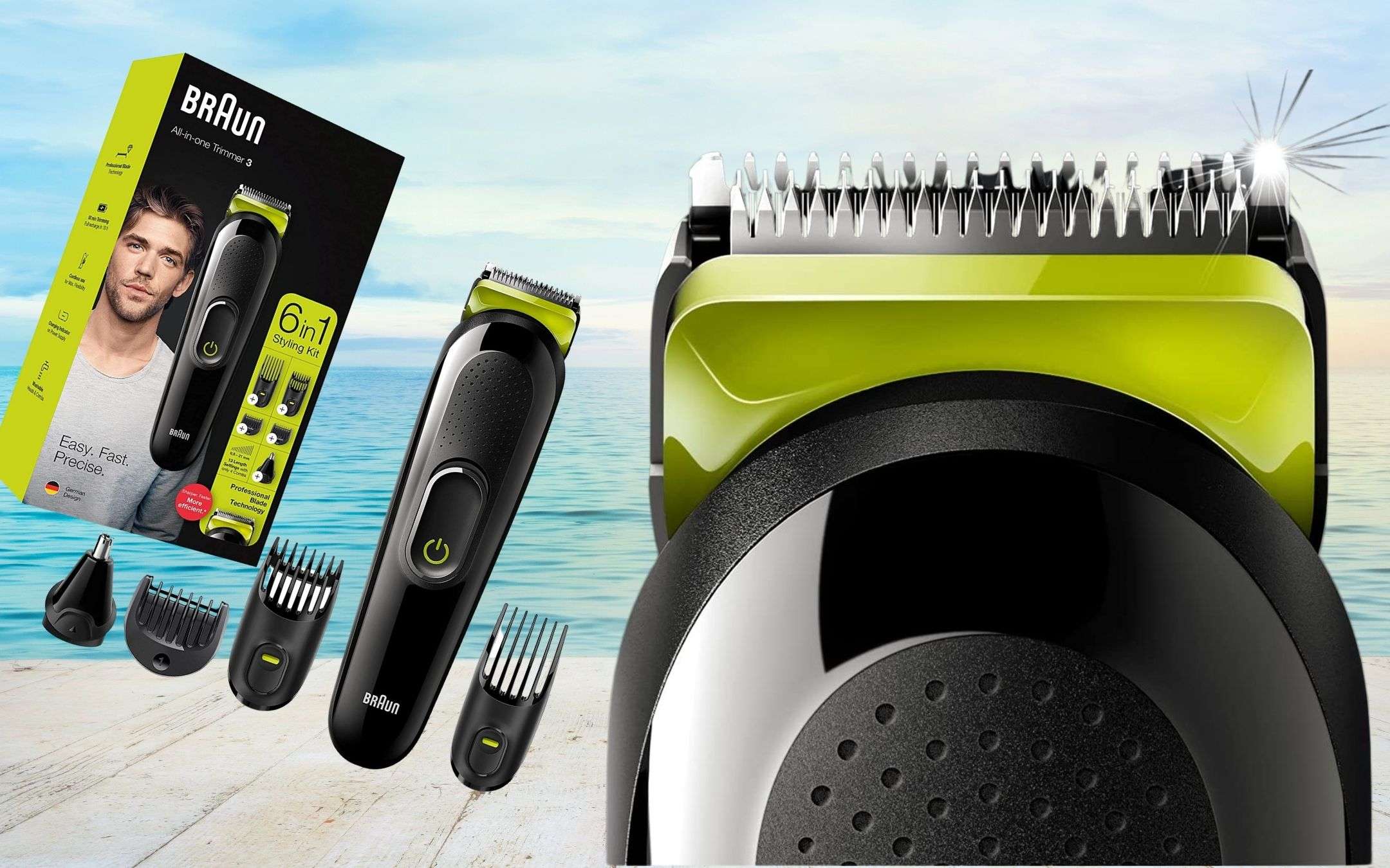 Un tagliacapelli e regolabarba 6 in 1 PAZZESCO: ora a 24€ su Amazon Un tagliacapelli e regolabarba 6 in 1 PAZZESCO: ora a 24€ su Amazon