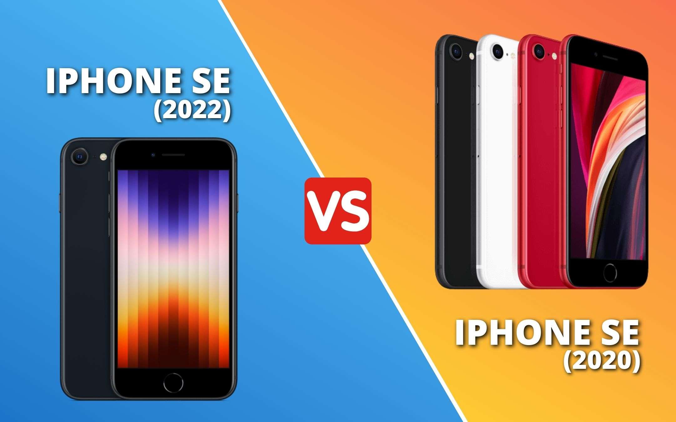 iPhone SE (2022) vs iPhone SE (2020): quale comprare?