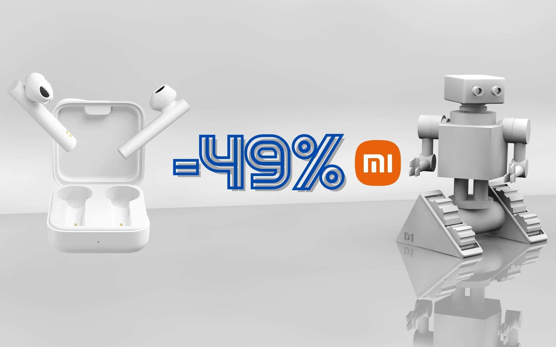 Xiaomi Mi True Wireless Earphones 2 Basic a 19€: sconto quasi 50% Xiaomi Mi True Wireless Earphones 2 Basic a 19€: sconto quasi 50%