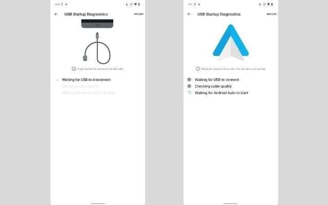 android auto cavo usb difettoso