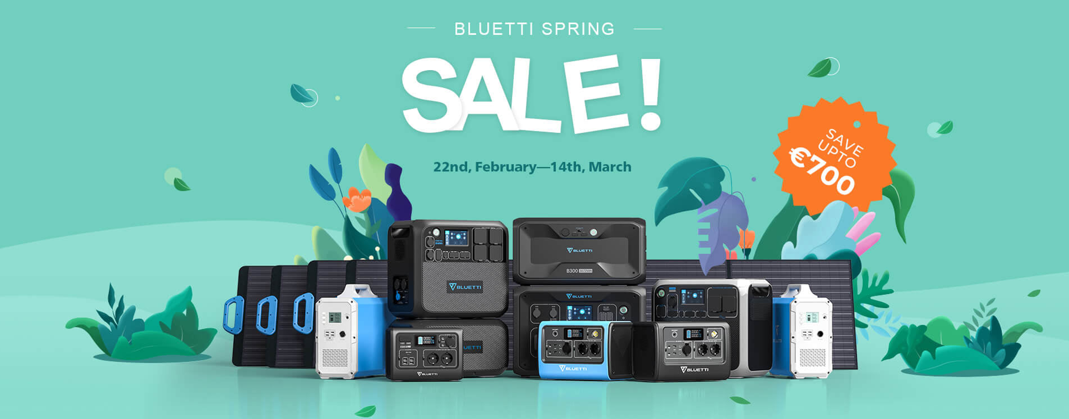 Bluetti, offerte di primavera: power station con sconti fino a 700€ Bluetti, offerte di primavera: power station con sconti fino a 700€