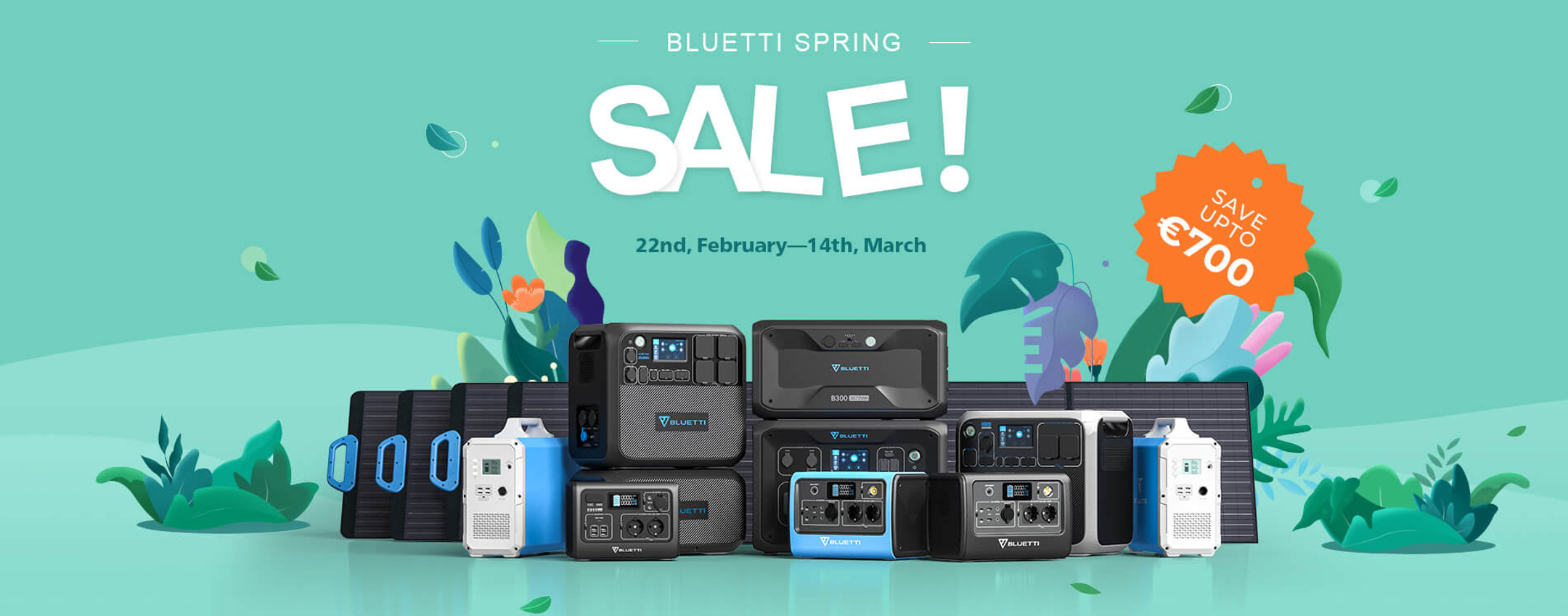 Bluetti, offerte di primavera: power station con sconti fino a 700€