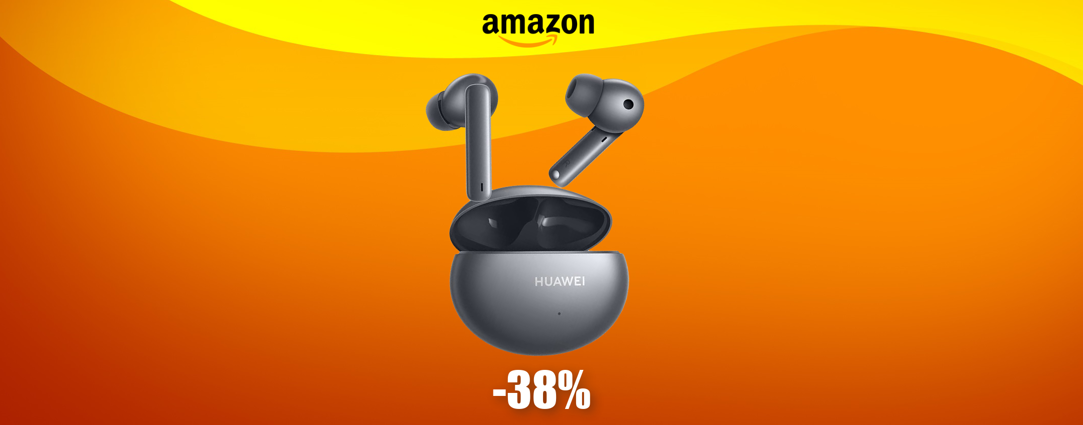 Auricolari Huawei: audio mozzafiato e super batteria a bordo (-38%) Auricolari Huawei: audio mozzafiato e super batteria a bordo (-38%)