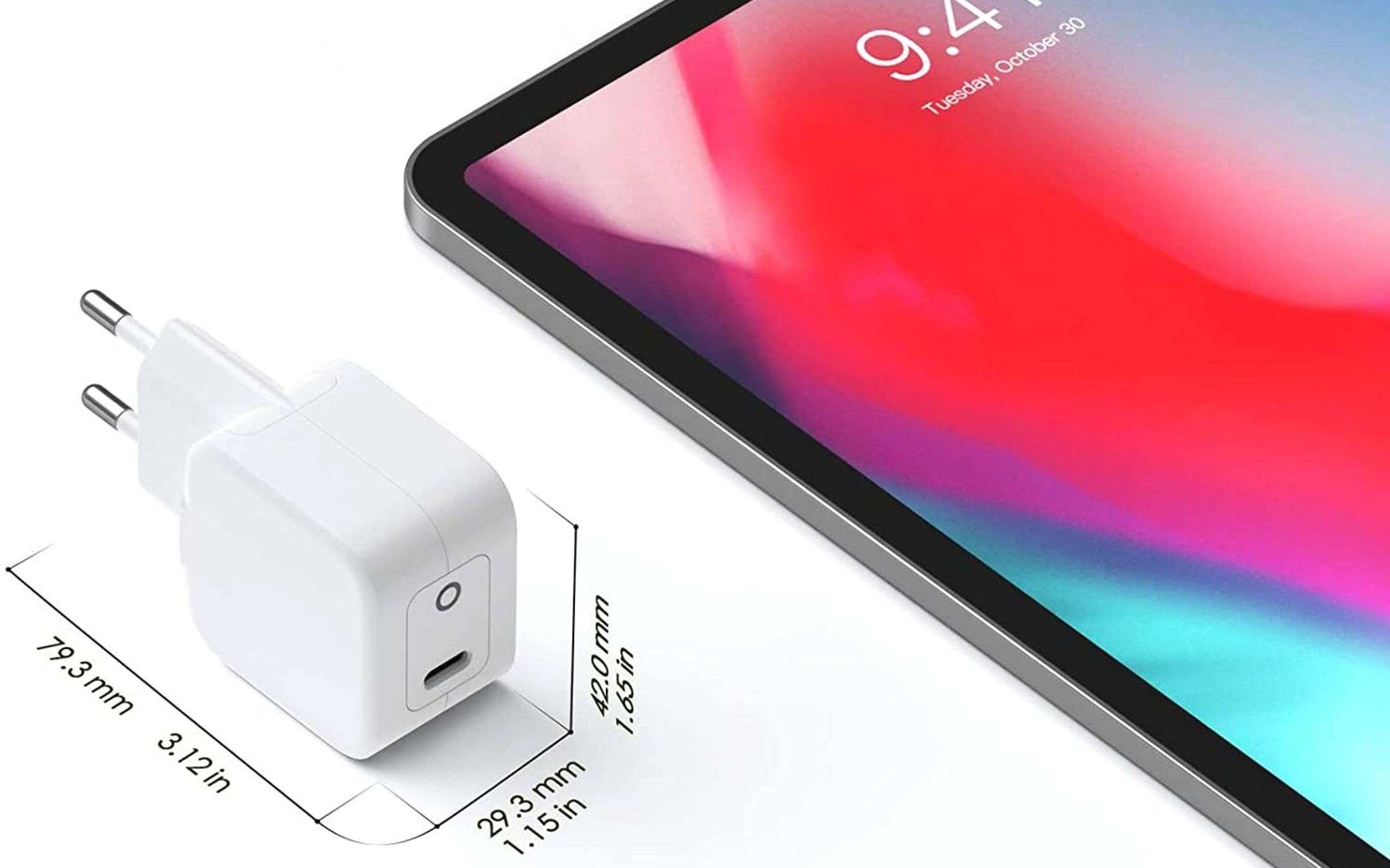 Caricabatterie USB Type-C da 20 W in offerta su Amazon a prezzo SHOCK