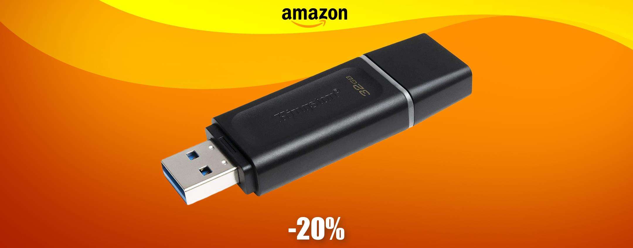 Chiavetta USB 32GB, un autentico REGALO: per averla ti bastano 5€ Chiavetta USB 32GB, un autentico REGALO: per averla ti bastano 5€