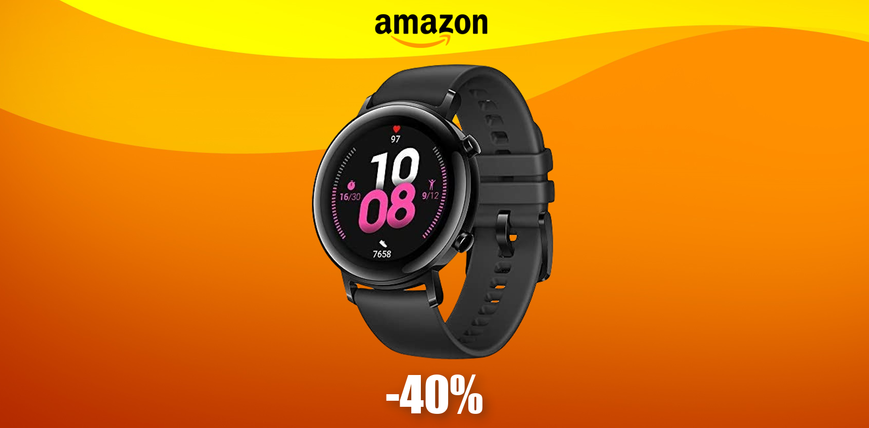 Huawei Watch GT 2: eleganza e potenza allo stato puro (SCONTO 40%)