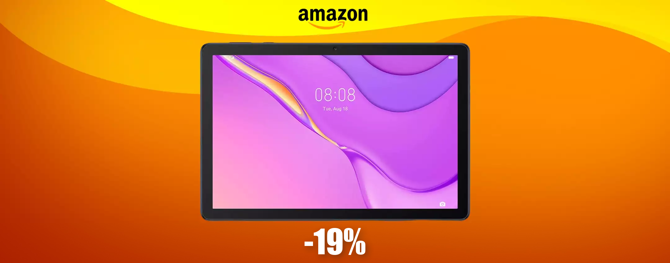 Tablet Huawei da 10'': sconto IMPERDIBILE solo su Amazon (-39€)