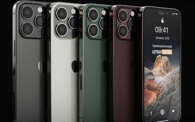 iPhone 14 Pro concept
