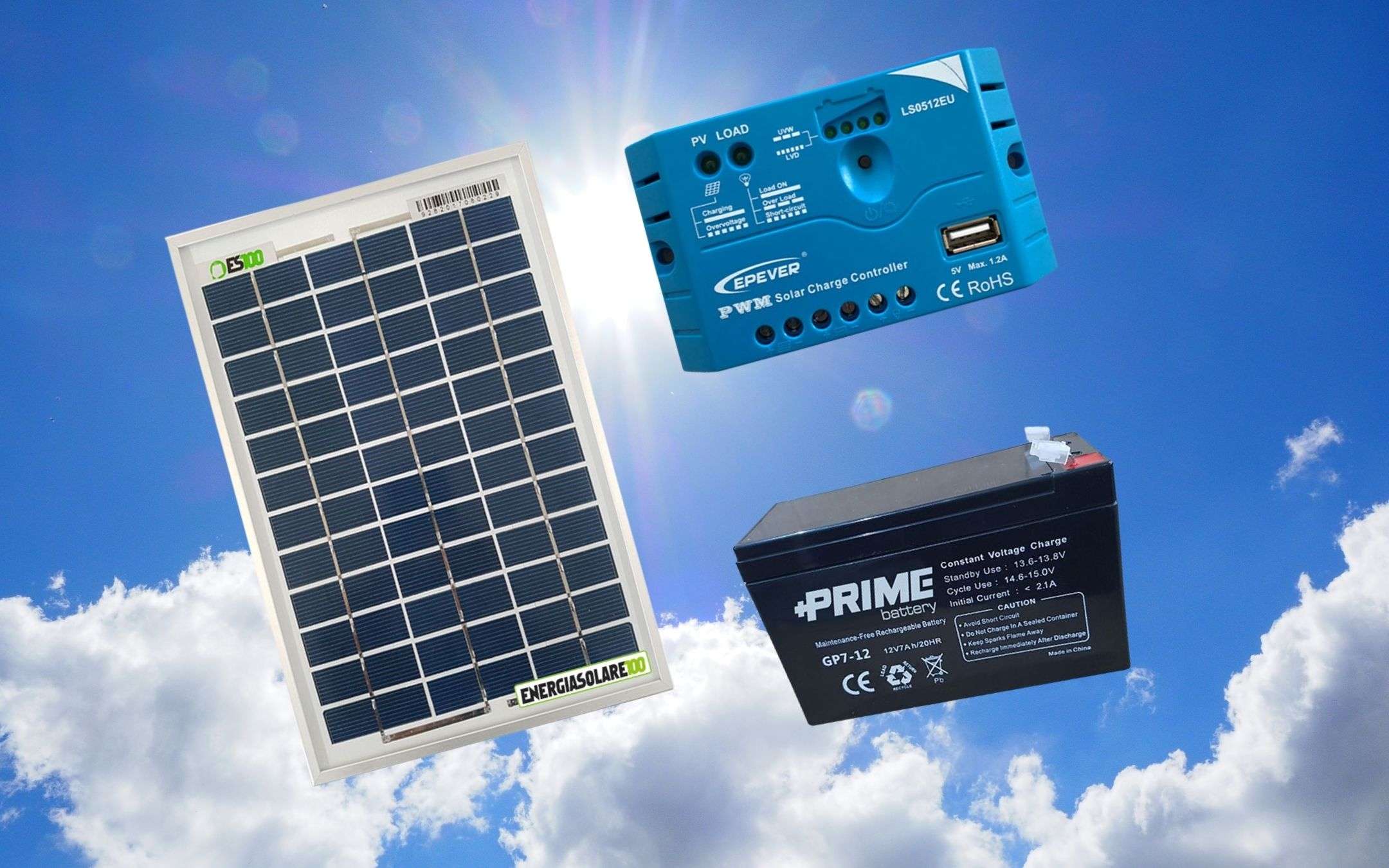 Mini impianto fotovoltaico con ACCUMULO a 48€: prezzaccio assurdo Mini impianto fotovoltaico con ACCUMULO a 48€: prezzaccio assurdo