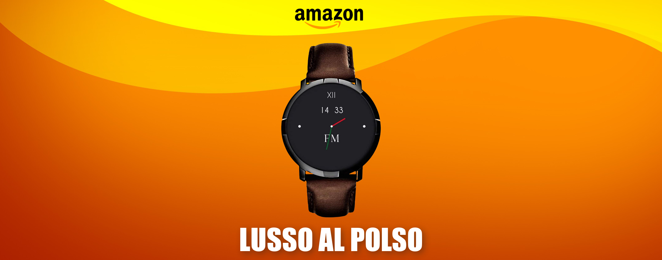 Smartwatch ‎di LUSSO, design italiano e prezzo follemente basso: 47€